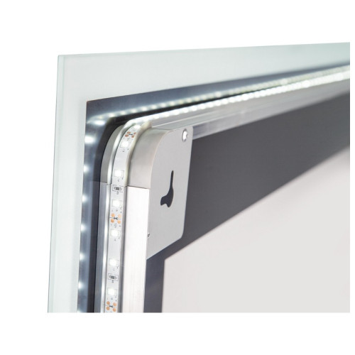 Дзеркало Qtap Mideya Classic 1000х600 з LED-підсвічуванням Touch, з антизапотіванням QT2078F615W