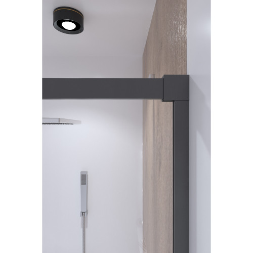 Набір Qtap душова кабіна Taurus BLA1099SC6 Clear + піддон Unisquare 309915