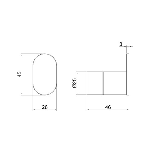 Гачок Qtap Hacek 1102103B
