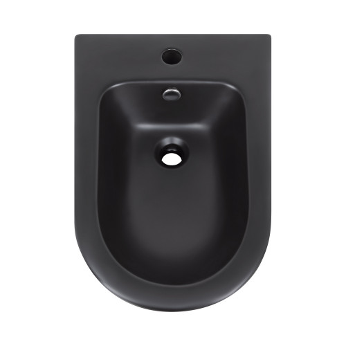 Биде напольное Qtap Robin 565x360x405 Matt black QT13442141CMB