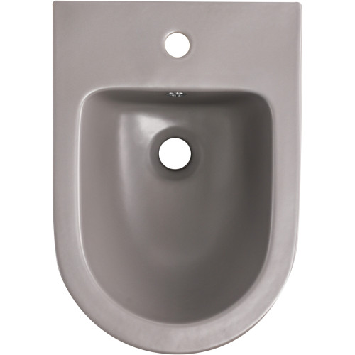 Біде підвісне Qtap Robin 515x370x350 мм, Stone grey QT13551381GSG