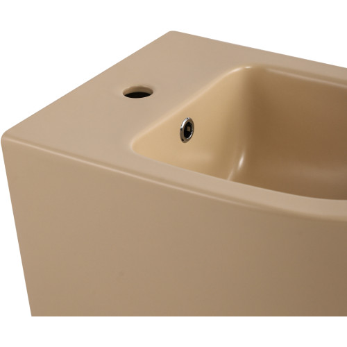 Биде подвесное Qtap Robin 515x370x350 мм, Beige QT13551381GSB