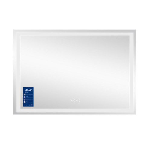 Дзеркало Qtap Mideya (DC-F613) 1200х800 з LED-підсвічуванням Touch, з антизапотіванням QT2078F613W