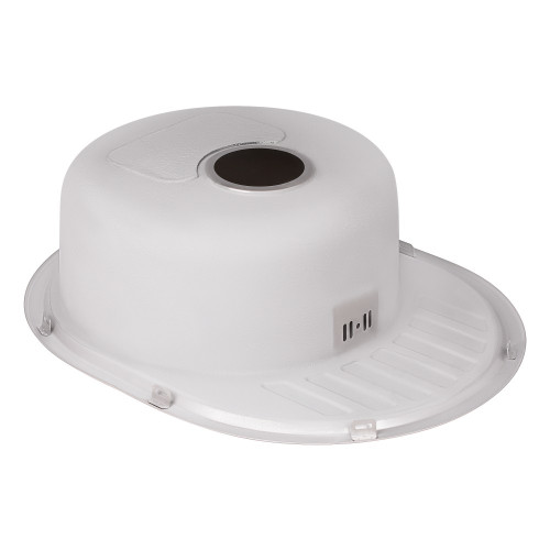 Кухонна мийка Qtap 5745 0,8 мм Satin (QT5745SAT08)