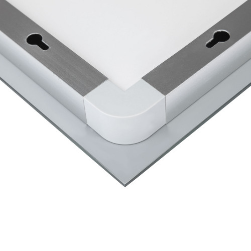 Дзеркало Qtap Mideya 800х700 з LED-підсвічуванням Touch, з антизапотіванням Reverse QT2078NCF8070W