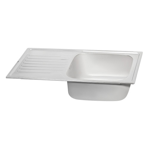 Кухонна мийка Qtap 7843 0,8 мм Satin (QT7843SAT08)
