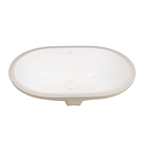 Раковина Qtap Stork 560x395x195 White з донним клапаном QT15116030W