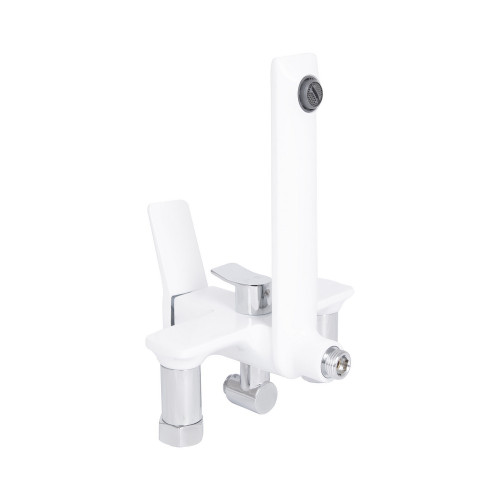 Душова система універсальна Qtap Presto на три споживача (з виливом) QTPRE111CRW45580 Chrome/White