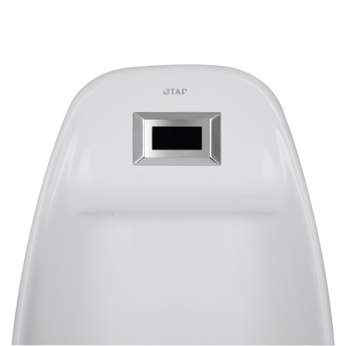 Пісуар підвісний Qtap Stork з ІЧ-датчиком автоматичного змиву 350х310х685 White QT1588102HW
