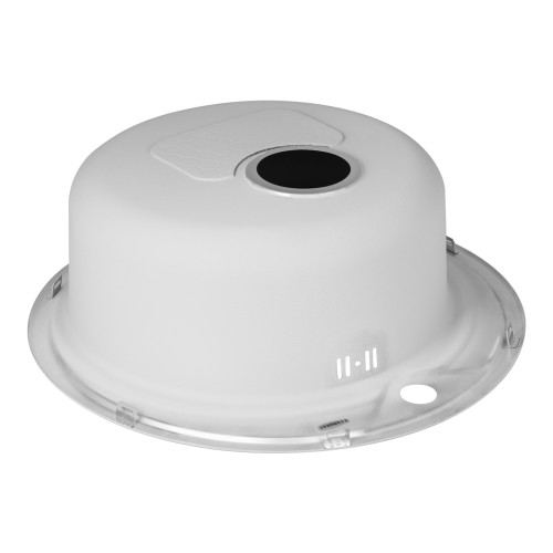 Кухонна мийка Qtap D510 0,8 мм Satin (QTD510SAT08)