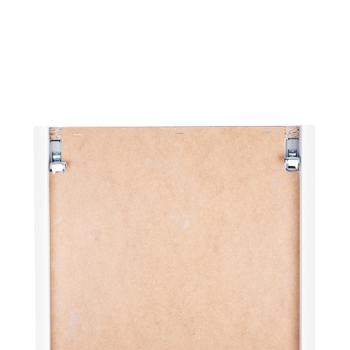 Пенал подвесной Qtap Virgo 350х1600х316 White/Whitish oak с корзиной для белья QT1876PP1651KRWWO