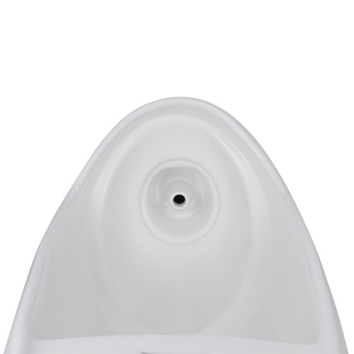 Пісуар підлоговий Qtap Scorpio з ІЧ-датчиком автоматичного змиву 430х370х990 White QT1488101HW