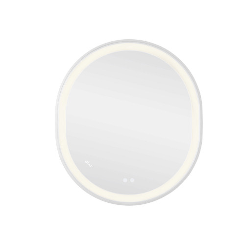 Дзеркало Qtap Gemini 800х700 з LED-підсвічуванням Touch, з антизапотіванням, з димером, рег. темп. кольору (3000-6500K) Reverse QT2578R8071W