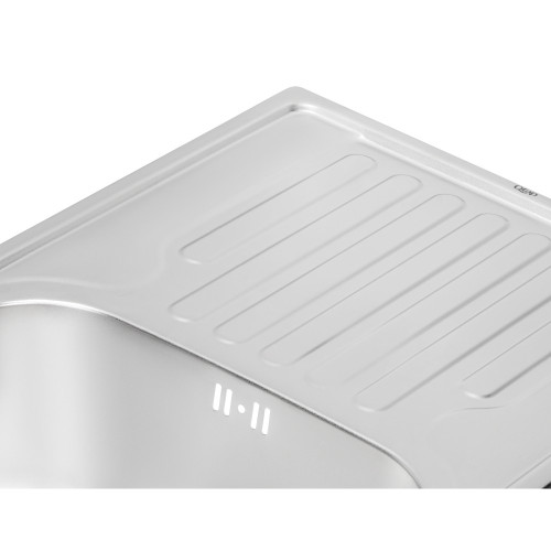 Кухонна мийка Qtap 7843 0,8 мм Satin (QT7843SAT08)