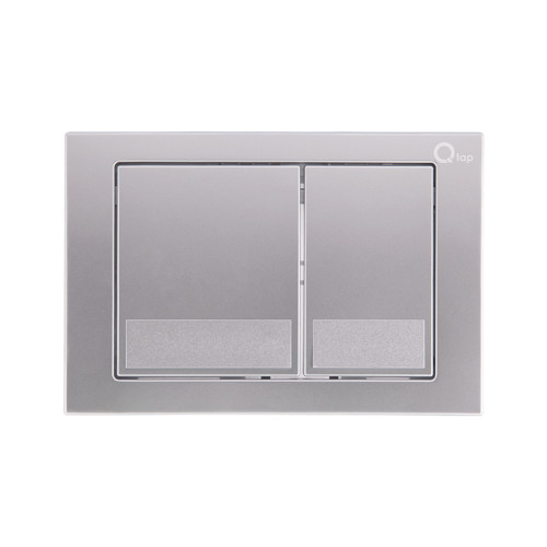 Готовое решение Qtap для ванной комнаты: напольный унитаз  Swan Rimless + комплект инсталляции Nest 2 в 1 (квадратная клавиша Satin)