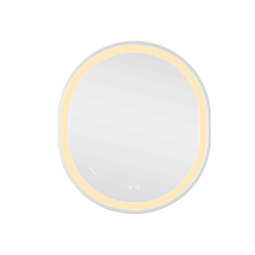 Дзеркало Qtap Gemini 800х700 з LED-підсвічуванням Touch, з антизапотіванням, з димером, рег. темп. кольору (3000-6500K) Reverse QT2578R8071W
