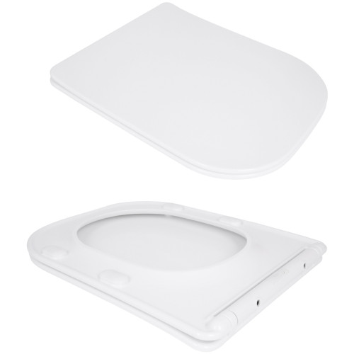 Унітаз підлоговий Qtap Stork Ultra Quiet 630×350×805 мм із сидінням Soft-close, White QTSTO27W49260