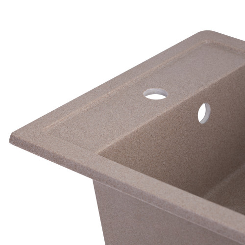 Кухонна мийка Qtap CS 5046 Beige (QT5046BEI551)