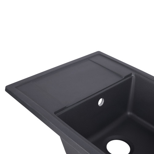 Кухонна мийка Qtap CS 6450 Beton (QT6450BET502)