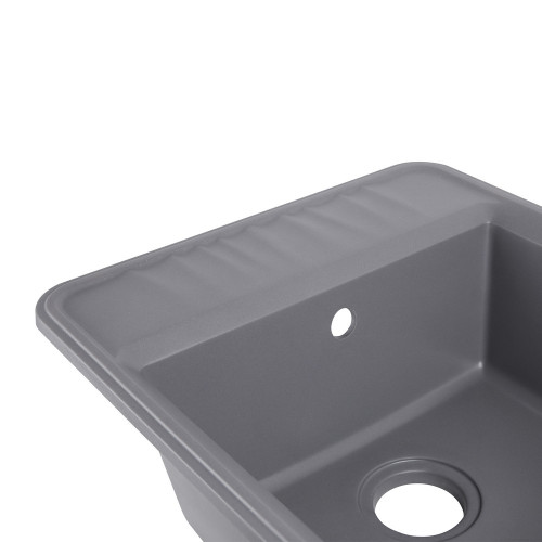 Кухонна мийка Qtap CS 6250 Grey (QT6250GRE471)