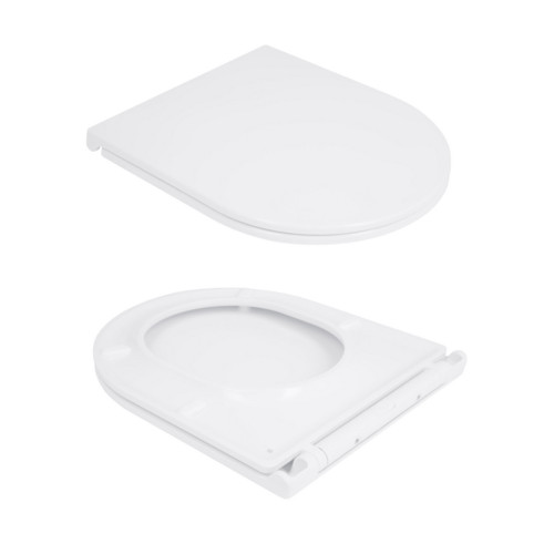 Унітаз підвісний Qtap Taurus безободковий з сидінням Soft-close QT2433084EUQW