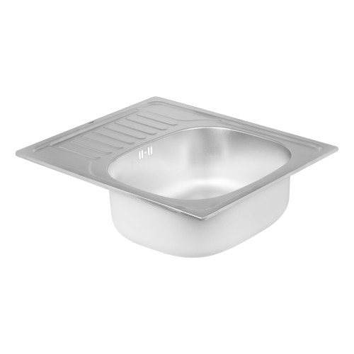 Кухонна мийка Qtap 5848 0,8 мм Satin (QT5848SAT08)