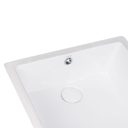Раковина Qtap Stork с донным клапаном QT15116086W