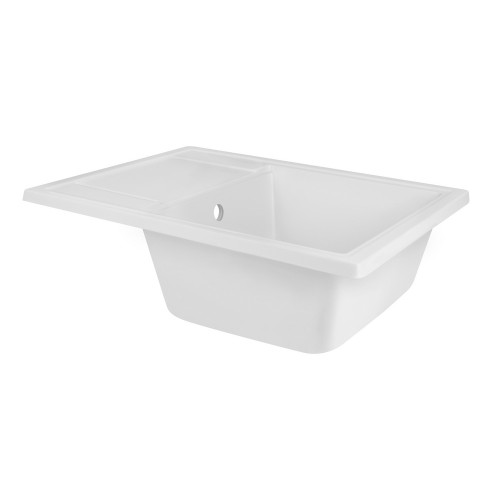 Кухонная мойка Qtap CS 6450 White (QT6450WHI650)