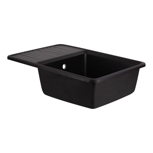 Кухонна мийка Qtap CS 7440 Black (QT7440BLA404)
