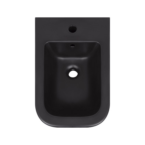 Біде підвісне Qtap Tern New 500x360x320 мм Matt Black QT17551303GMB