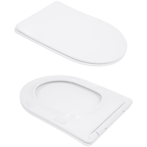 Унітаз підлоговий Qtap Leo Ultra Quiet 620×355×790 мм з сидінням Soft-close, White QTLEO27W49261