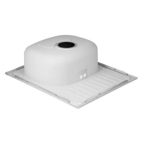 Кухонна мийка Qtap 5848 0,8 мм Satin (QT5848SAT08)