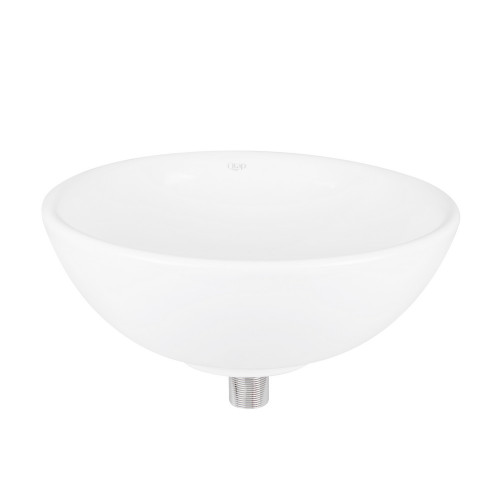 Раковина-чаша Qtap Owl 400х400х155 White с донным клапаном QT1911K53W