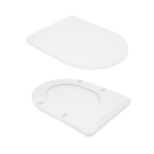Унітаз-компакт Qtap Scorpio безободковий Ultra Quiet з сидінням Soft-close QT14222125AUQW