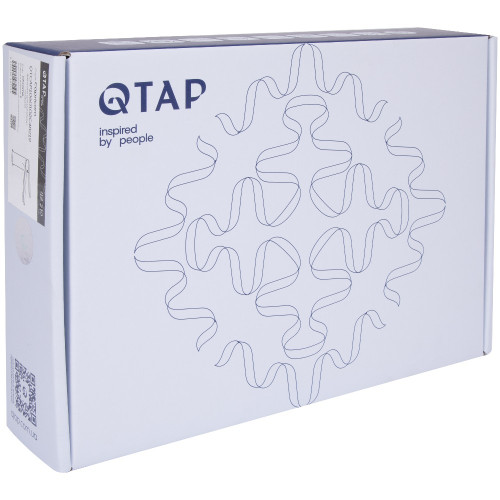 Змішувач для раковини низький Qtap Capricorn, Chrome (k26) QTCAP1060102C48219