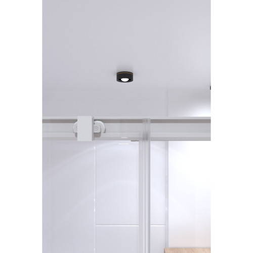 Душова кабіна Qtap Taurus WHI1099SC6 90х90 см, скло Clear 6 мм без піддона