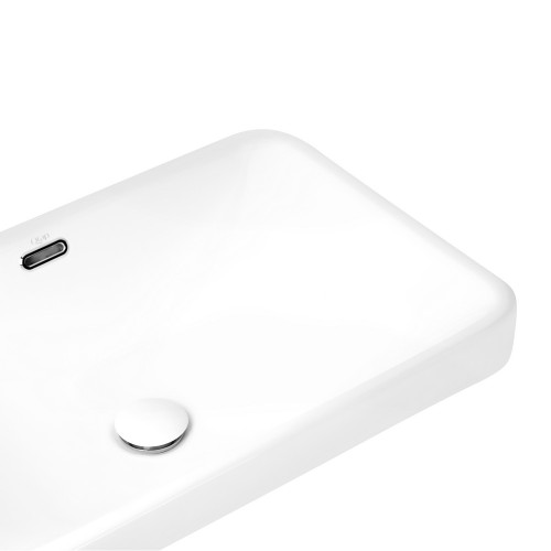 Раковина Qtap Jay 590х400х175 White з донним клапаном QT0711K306W