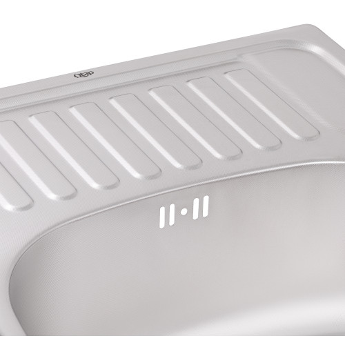 Кухонная мойка Qtap 5848 Micro Decor 0,8 мм (QT5848MICDEC08)