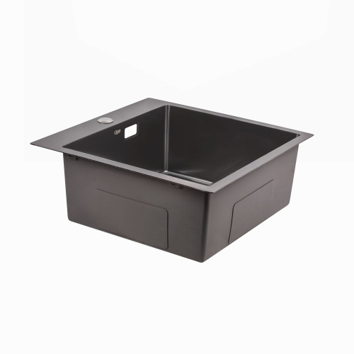Кухонна мийка Qtap DK5050BL 2.7/1.0 мм Black  (QTDK5050BLPVD2710)
