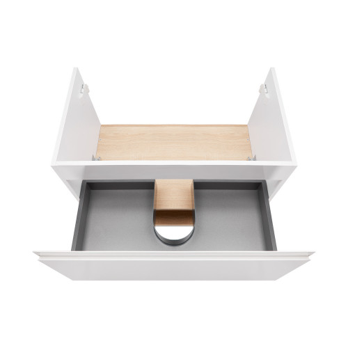 Тумба підвісна Qtap Robin 700х580х437 White/Whitish oak QT1374TPВ7001WWO