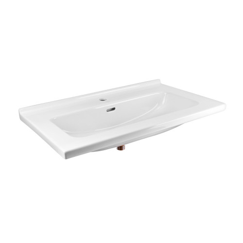 Раковина Qtap Albatross 01 815х467х195 White с донным клапаном QT0111FL8167CW