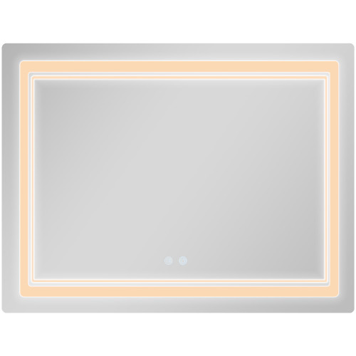 Дзеркало Qtap Cardinal (CA2) 1000х800 з LED-підсвічуванням Touch, з антизапотіванням, з димером, рег. темп. кольору (3000-6500K) QT0478C1008048455