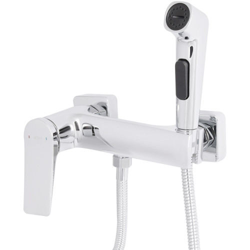 Набір для гігієнічного душу Qtap Nando  QTNAN262CRM48654 Chrome