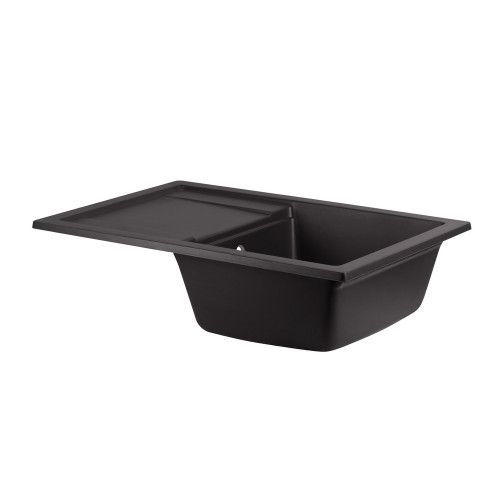 Кухонна мийка Qtap CS 7449 Black (QT7449BLA404)