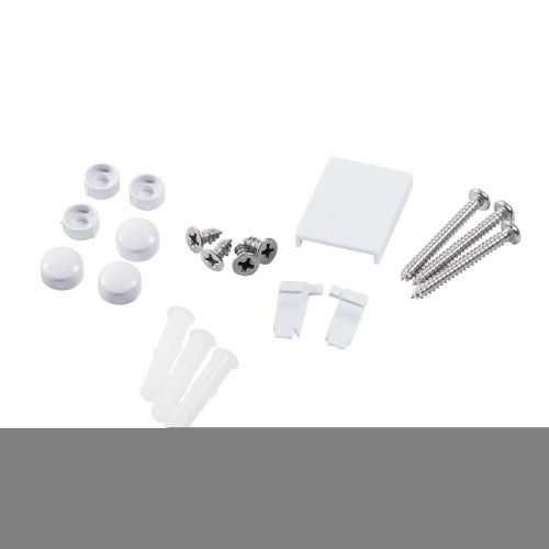 Штора на ванну Qtap Gemini WHI401214RP4 скло Pear 4 мм, 120x140 см