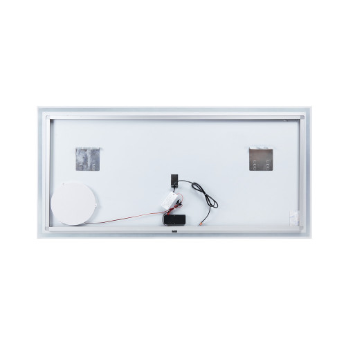 Дзеркало Qtap Stork 1400х700 з LED-підсвічуванням Touch, лінза QT1578142270140W