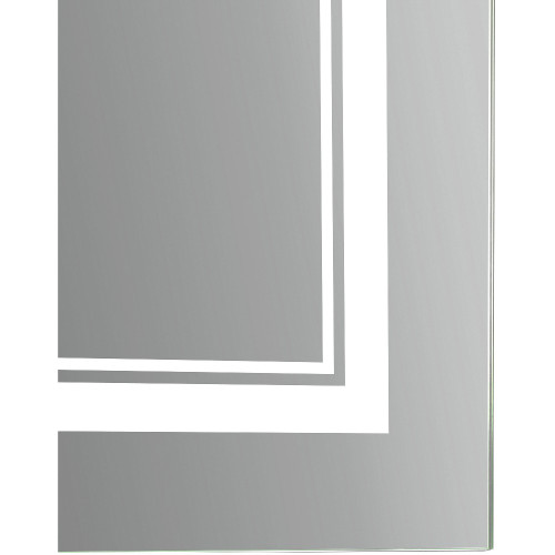 Дзеркало Qtap Cardinal (CA1) 800х600 з LED-підсвічуванням Touch, з антизапотіванням, з димером, рег. темп. кольору (3000-6500K) Reverse QT0478C8060