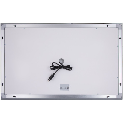 Дзеркало Qtap Cardinal (CA2) 800х600 з LED-підсвічуванням Touch, з антизапотіванням, з димером, рег. темп. кольору (3000-6500K) Reverse QT0478C806048457
