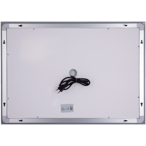 Дзеркало Qtap Cardinal (CA1) 800х600 з LED-підсвічуванням Touch, з антизапотіванням, з димером, рег. темп. кольору (3000-6500K) Reverse QT0478C8060