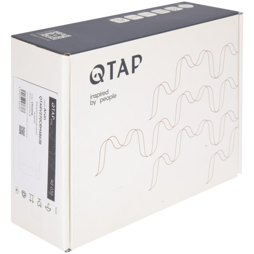 Змішувач для раковини низький Qtap Arvin  QTARV270CRM48638 Chrome